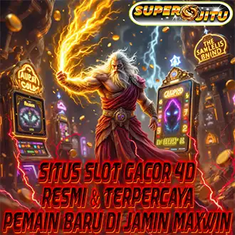SUPER JITU >> Rumah Game Online Slot 4D Gacor Resmi Terpercaya